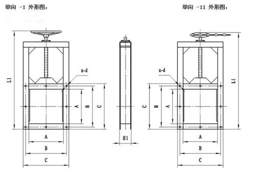 手動(dòng)螺桿閘門啟閉機(jī)結(jié)構(gòu)圖解