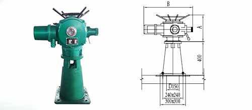 qda手電兩用啟閉機(jī)結(jié)構(gòu)圖